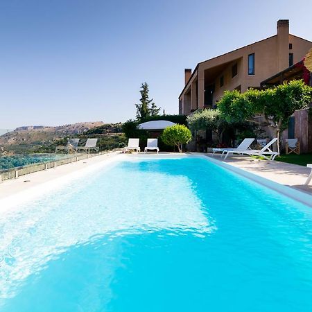 Villa Vollard With Amazing View Pool 伊拉克利翁 外观 照片