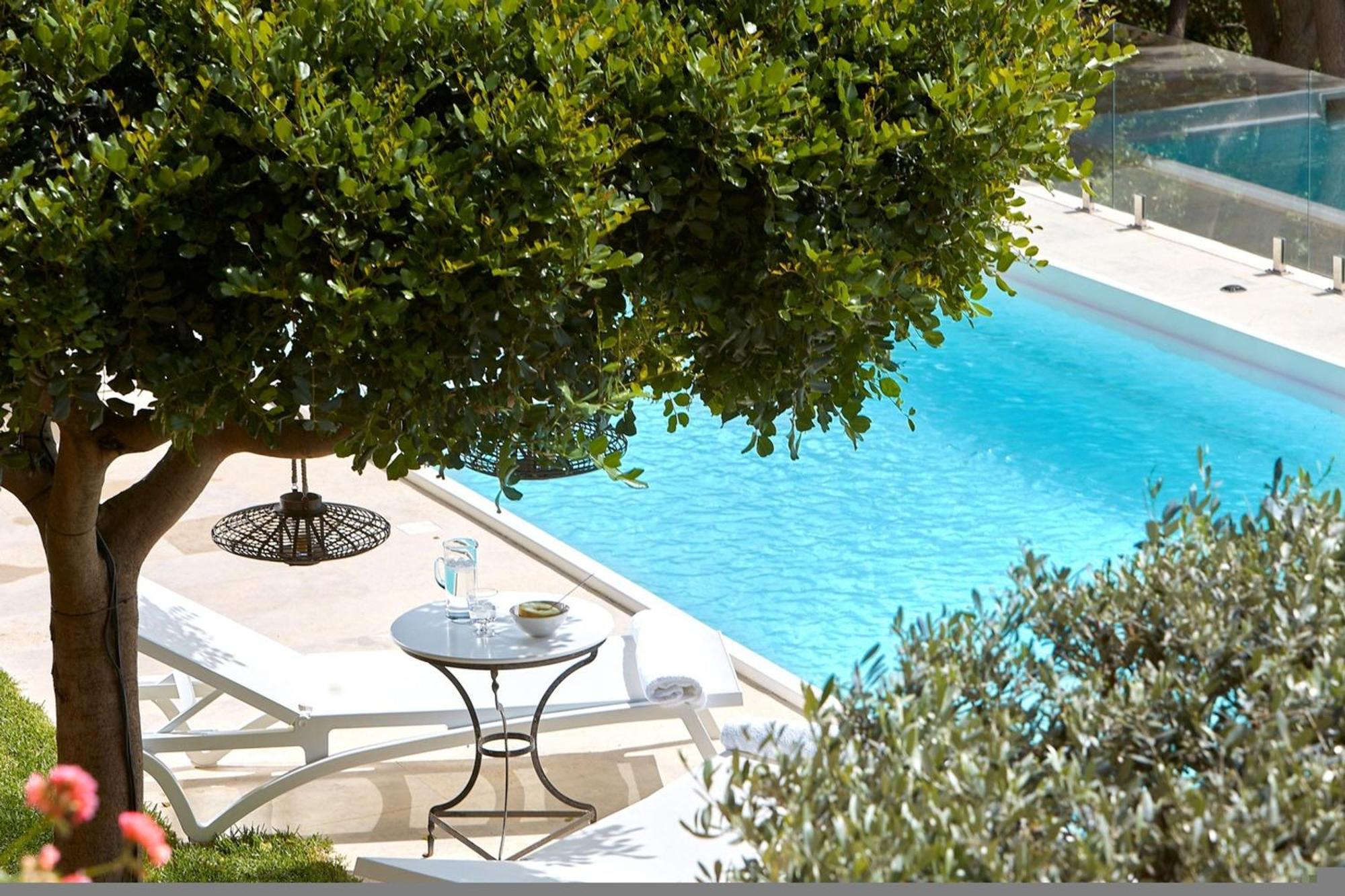 Villa Vollard With Amazing View Pool 伊拉克利翁 外观 照片