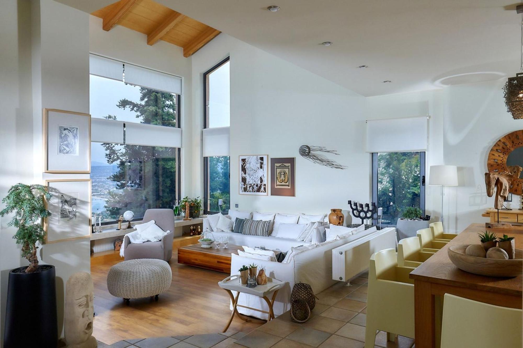 Villa Vollard With Amazing View Pool 伊拉克利翁 外观 照片