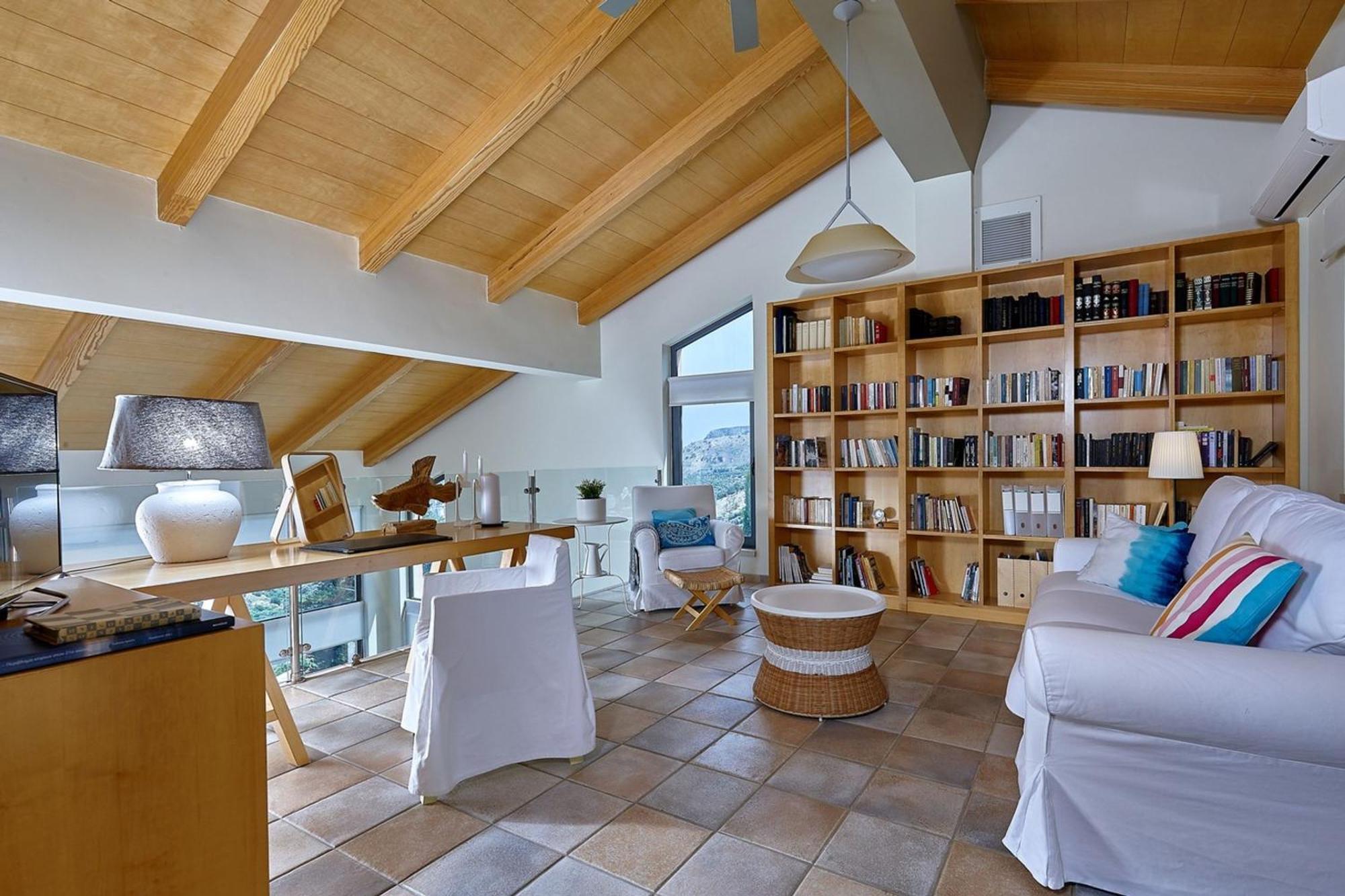 Villa Vollard With Amazing View Pool 伊拉克利翁 外观 照片