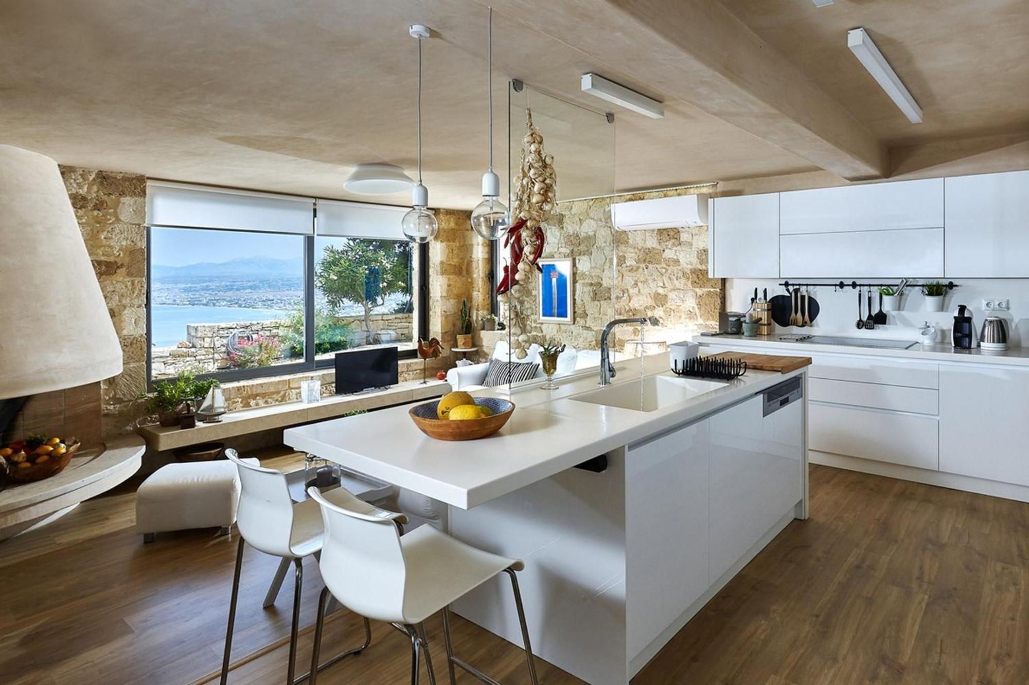 Villa Vollard With Amazing View Pool 伊拉克利翁 外观 照片
