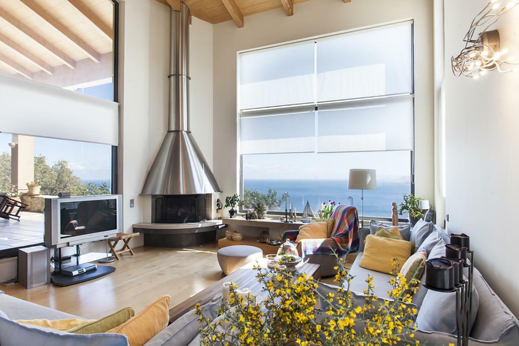 Villa Vollard With Amazing View Pool 伊拉克利翁 内观 照片