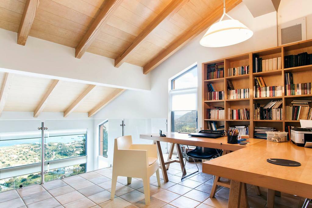Villa Vollard With Amazing View Pool 伊拉克利翁 内观 照片
